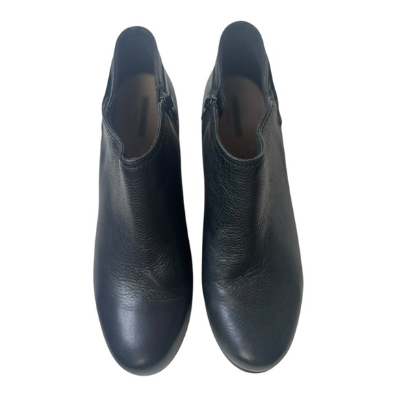 Collection By Clarks Women’s Valorie 2 Ashly Black Leather Ankle Booties - Picture 9 of 9